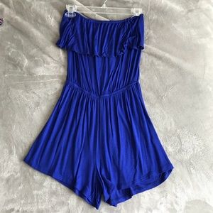 Royal Blue Romper